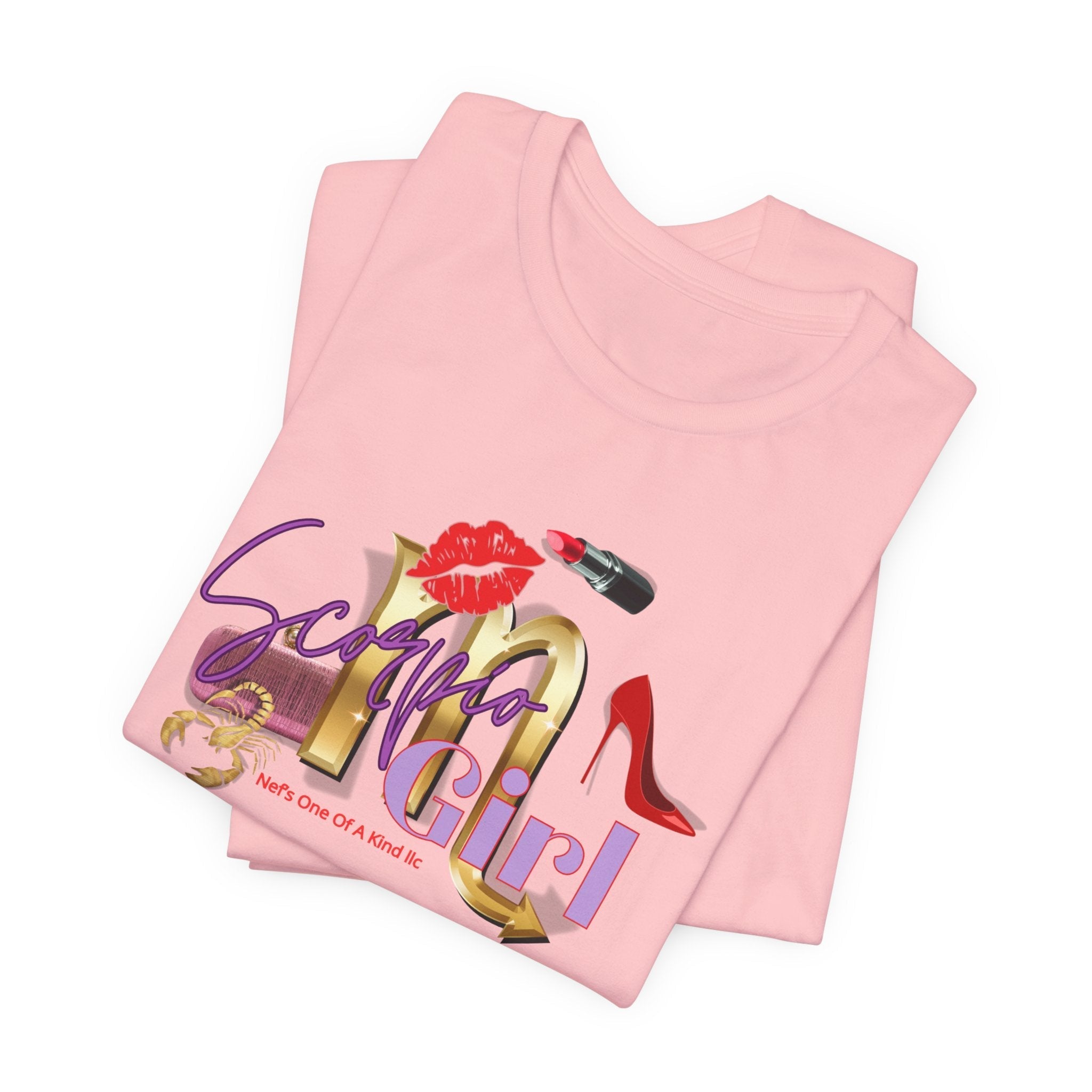 Unisex Scorpio Girl lipstick Tee